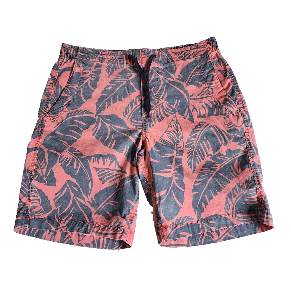 Aero Stretch Jogger 9" Short, Hawaiian, Boardshorts, Berry/Navy, Size M